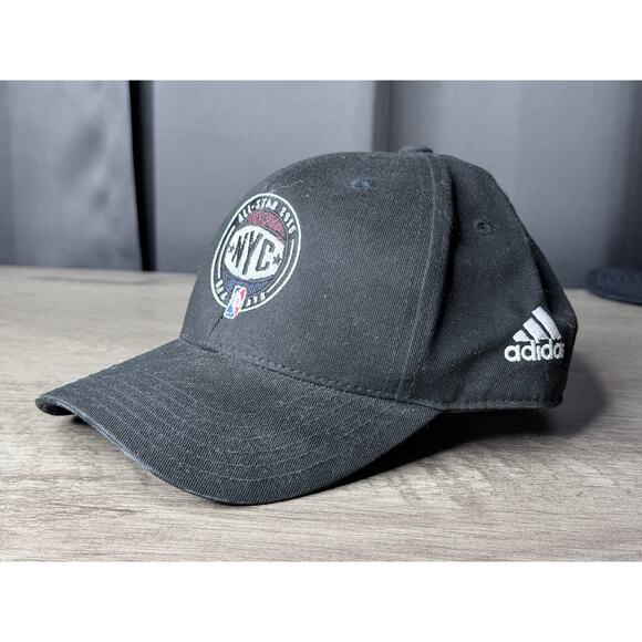 NHL NYC Avalanche Adidas Adult Structured Adjustable Fit Cap Hat Gray - Picture 1 of 6